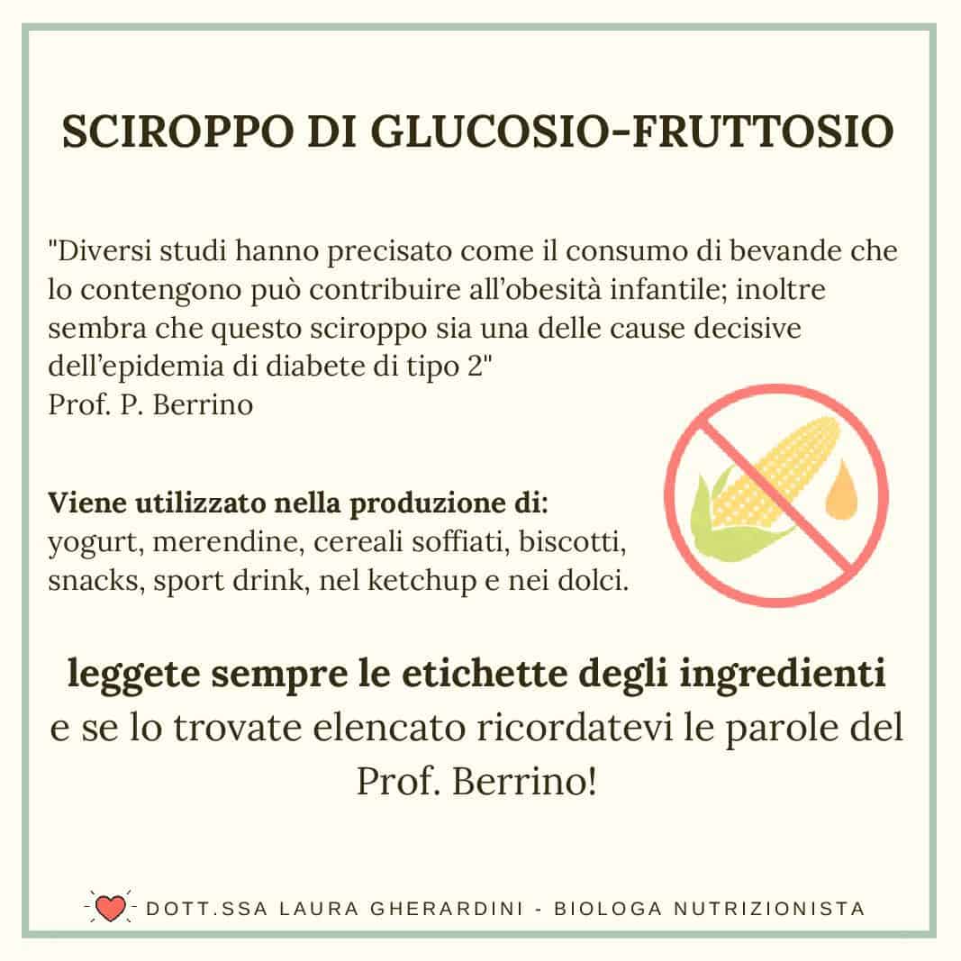 Sciroppo di Glucosio e Fruttosio