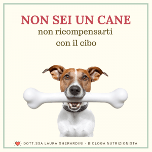 cibo come ricompensa