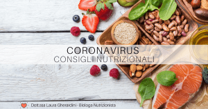 coronavirus consigli nutrizionali