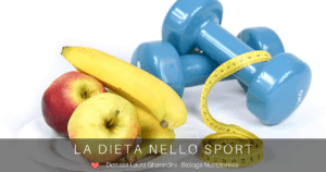 dieta e sport